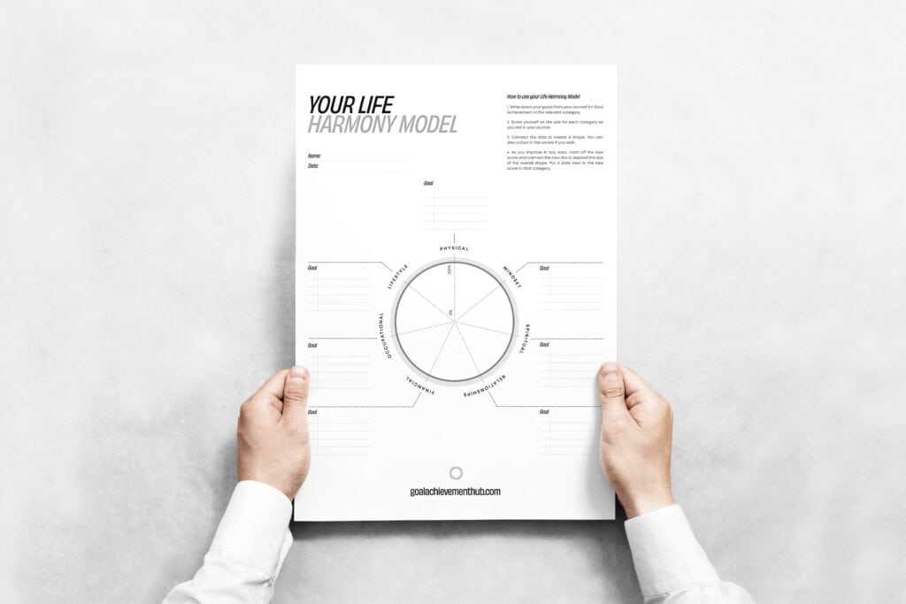 Journal Resources Downloads Life Harmony Model in Hands